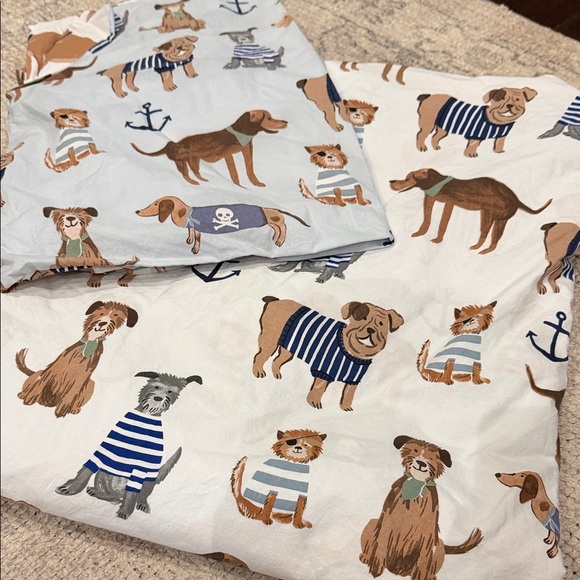 Pottery Barn Kids. Twin duvet.